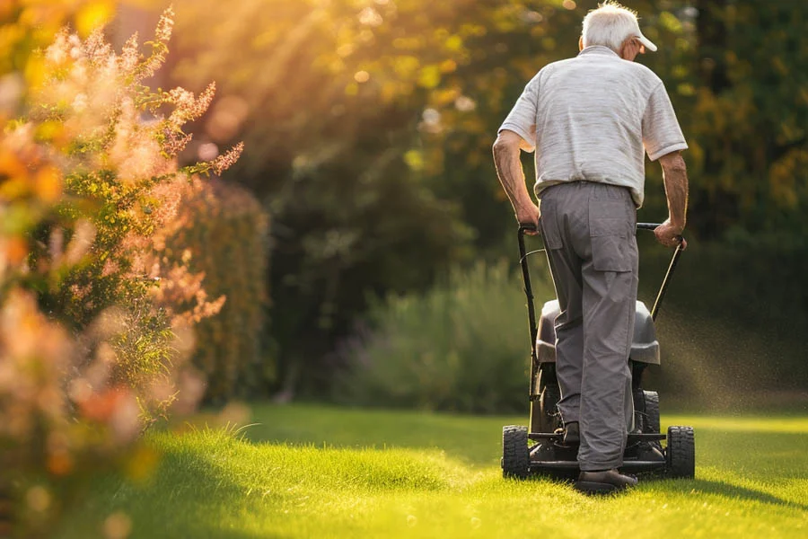 mini lawnmower