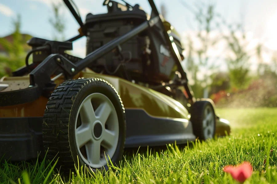 small battery lawn mower